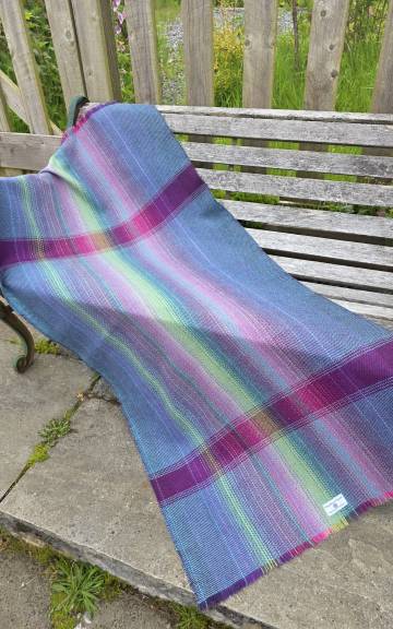 Two Sisters Tweed Throw Lambswool - 1