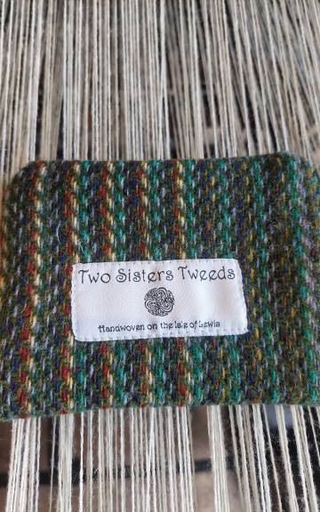 Two Sisters Tweed Zip Purse