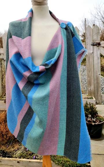 Merino Tweed Shawl