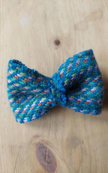 Three Sisters Tweed Hair Barrette