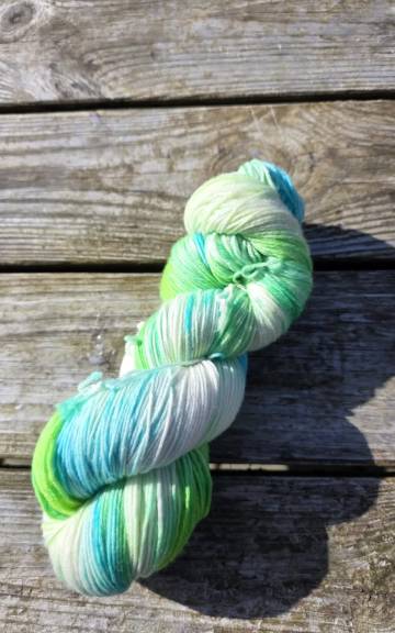Hand-Dyed Yarn: 100% Merino, 4 ply
