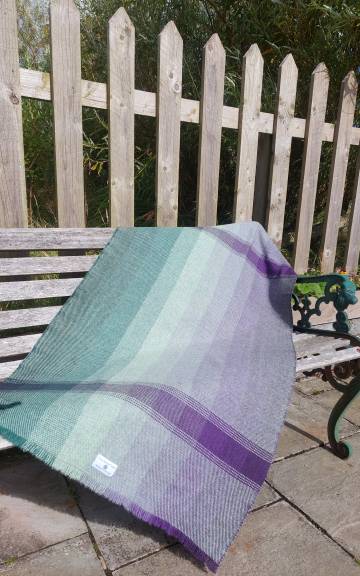 Three Sisters Tweed throw