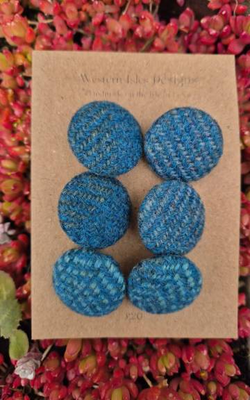 Two Sisters Tweed buttons