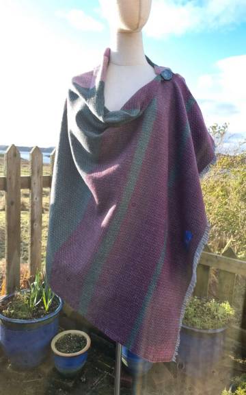Merino Tweed Shawl