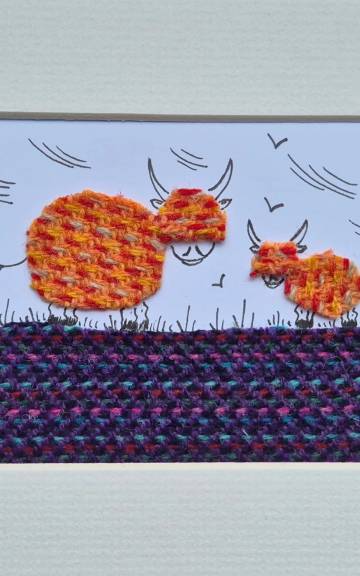 Tweed and pen original picture