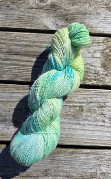 Hand-Dyed Yarn: Baby Alpaca, 4 ply - 5