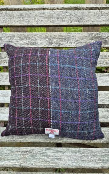 Harris tweed cushion cover