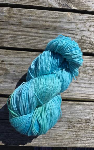 Hand-Dyed Yarn: 100% Merino, 4 ply - 4 4