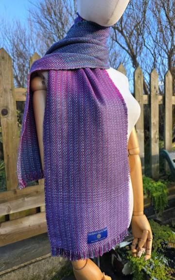 Alpaca-rose scarf