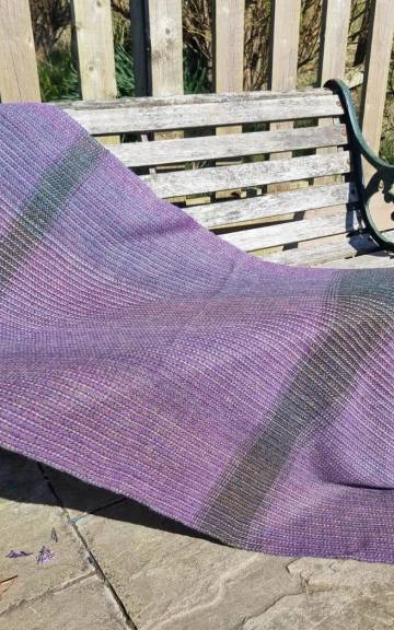 Two Sisters Tweed Throw