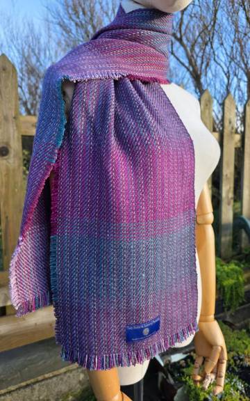 Alpaca-rose scarf