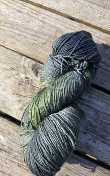 Hand-Dyed Yarn: 100% Merino, 4 ply