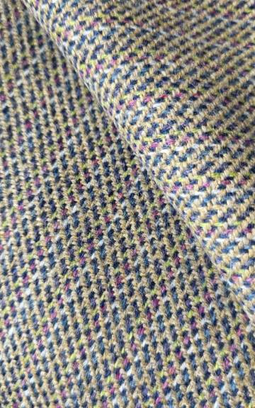 Two Sisters Tweed Fabric - fawn retreat2
