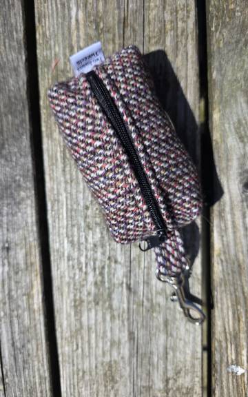 Three Sisters Tweed Bag Holder/ Headphones Case