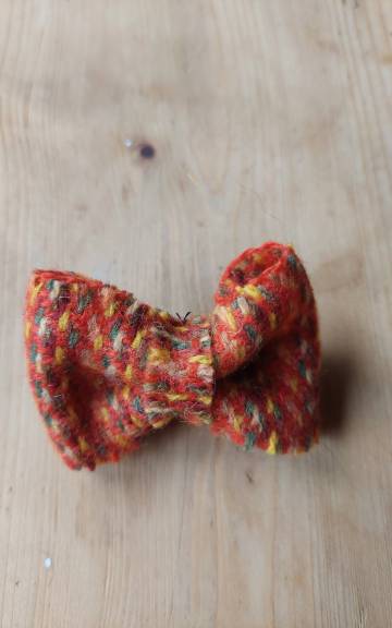 Three Sisters Tweed Hair Barrette
