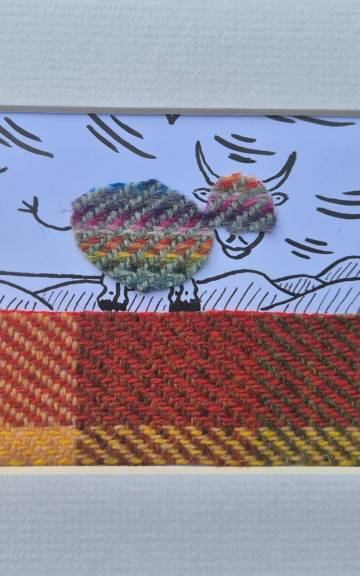 Tweed and pen original picture