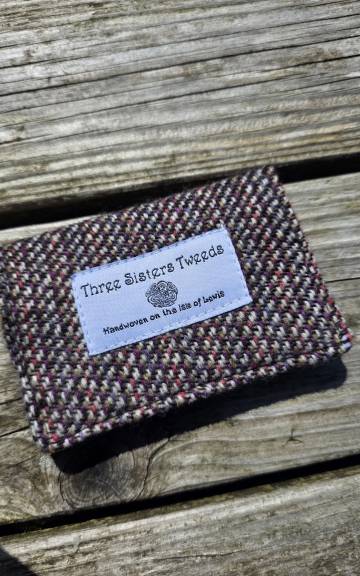 Two Sisters Tweed Card Holder