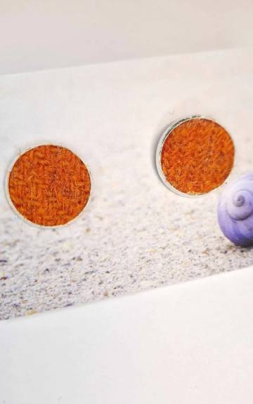 Harris tweed cufflinks
