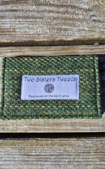 Two Sisters Tweed Card Holder