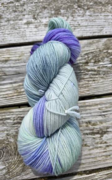 Hand-Dyed Yarn: 100% Merino, 4 ply