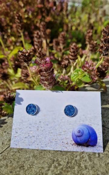 Two Sisters Tweeds stud earrings