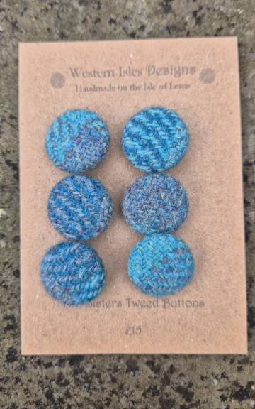 Two Sisters Tweed buttons