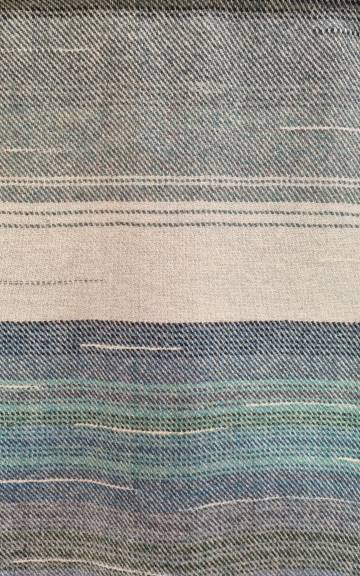 Three Sisters Tweed landscape wall hanging