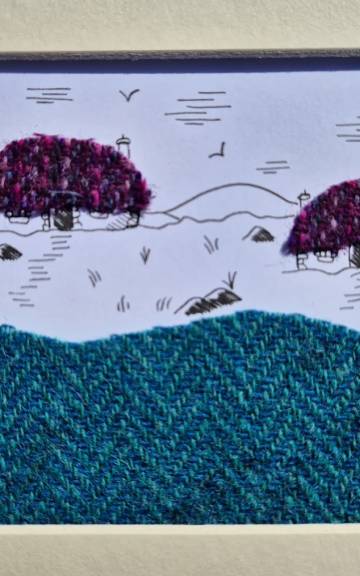 Tweed and pen original picture
