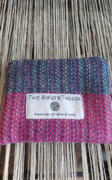 Two Sisters Tweed Zip Purse