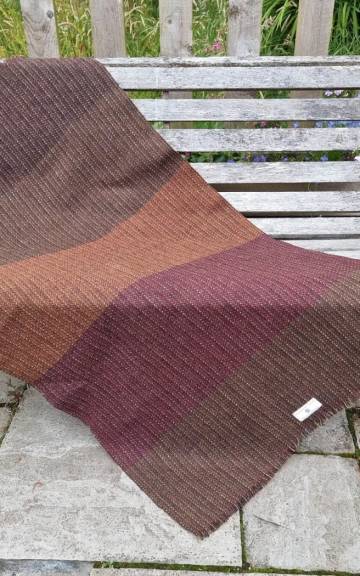 Two Sisters Tweed Throw