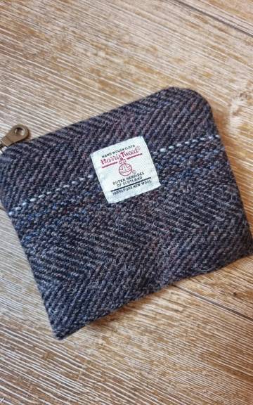 Harris Tweed Zip Purse