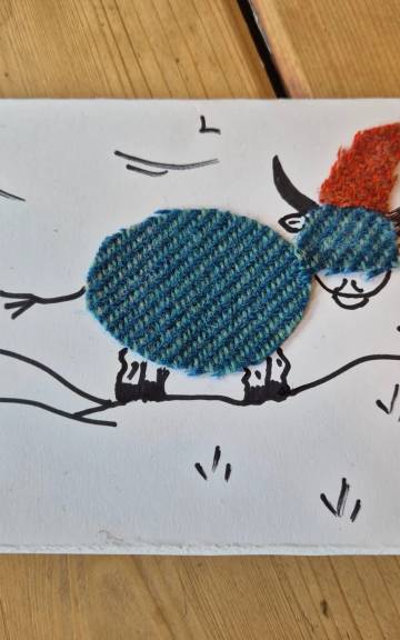 Tweed Christmas Card