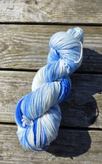 Hand-Dyed Yarn: 100% Merino, 4 ply