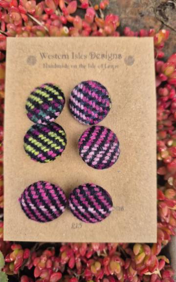 Two Sisters Tweed buttons - 2 2