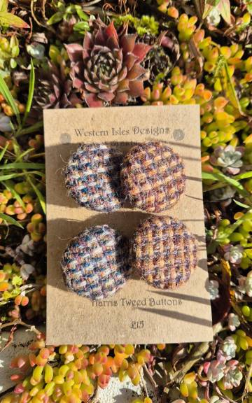 Harris Tweed buttons