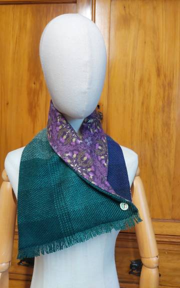 Three Sisters Tweed neck warmer