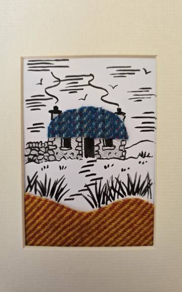 Tweed and pen original picture