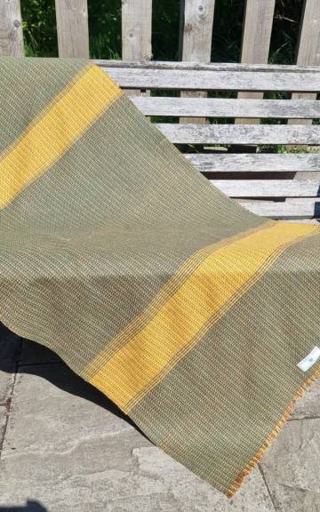 Two Sisters Tweed Throw Lambswool