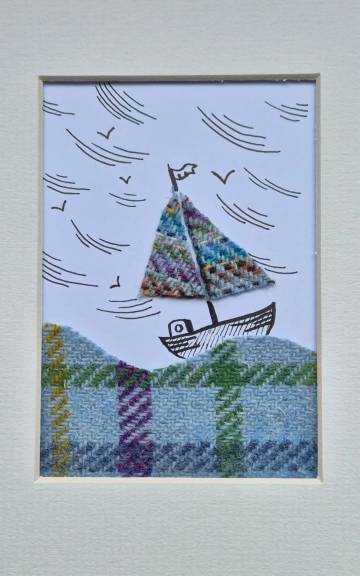 Tweed and pen original picture - 9 2