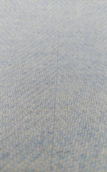 Three Sisters Tweed Fabric - Baby blue