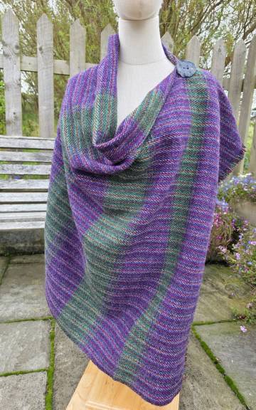 Two Sisters Tweeds shawl