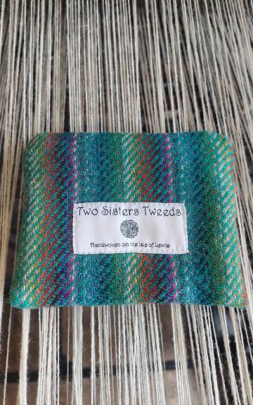 Two Sisters Tweed Zip Purse