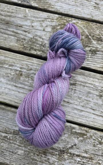 Hand-Dyed Yarn: 100% Merino, aran