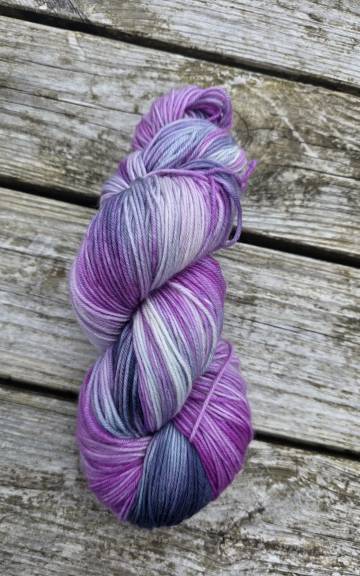 Hand-Dyed Yarn: 100% Merino, 4 ply