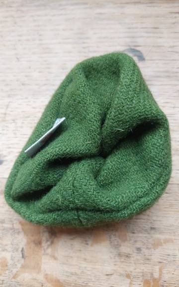 Harris Tweed hair scrunchie