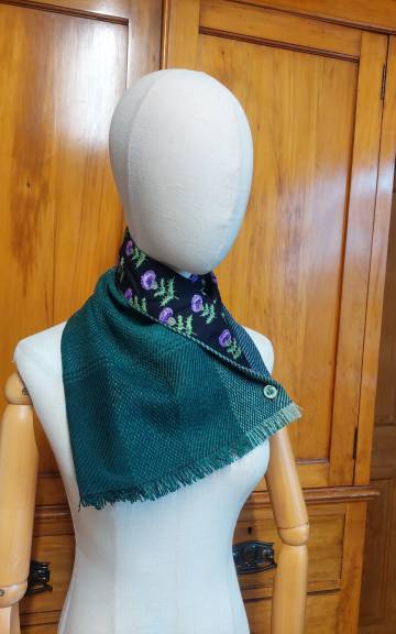 Three Sisters Tweed neck warmer