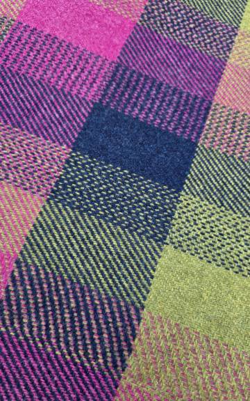 Two Sisters Tweed Fabric - Aurora Check #2