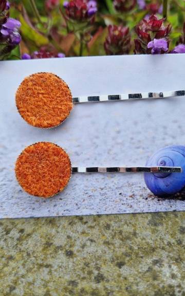 Harris Tweed Hair Slides