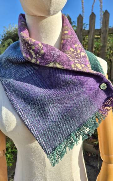 Three Sisters Tweed neck warmer