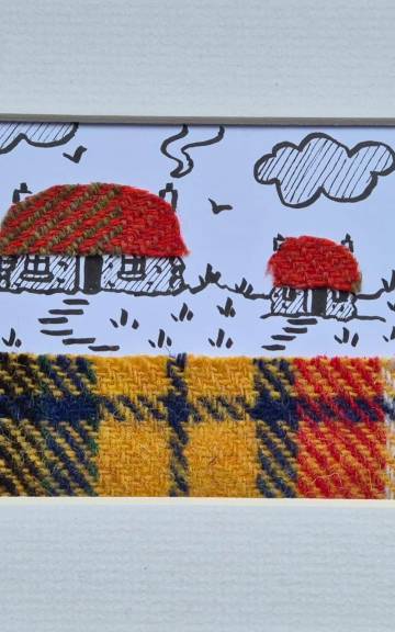Tweed and pen original picture